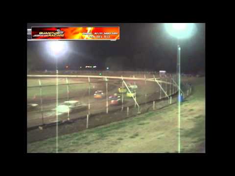 Modified Production: Nathan Macdonald Crash - Kingaroy Speedway