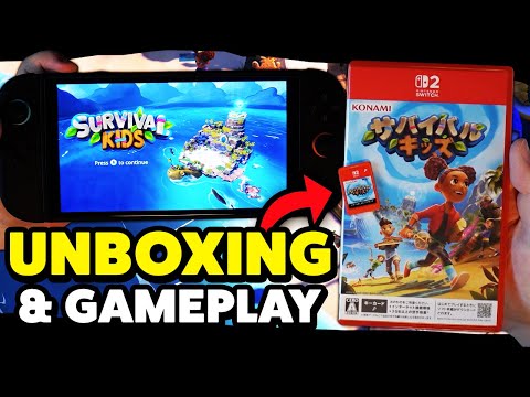 Survival Kids Nintendo Switch 2 Unboxing & First Impressions