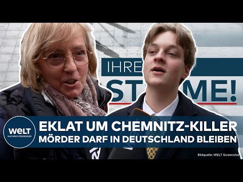 Video Thumbnail: CHEMNITZ-KILLER: Syrer wird früher entlassen - und nicht abgeschoben! Das sagen die Deutschen