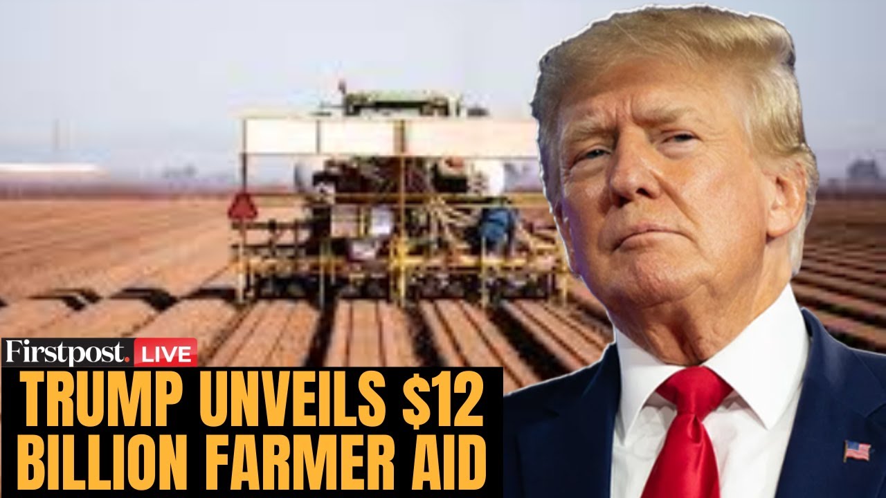 LIVE: Trump Announces $12 Billion Farmer Aid Package Amid Trade War Impact | N18G