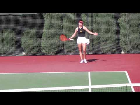 USC's #5 Maddy Sieg Beats Stanford's #28 Angelica Blake in 3 sets with the score of 6-1; 3-6; 6-2.
