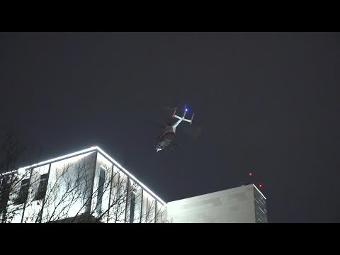 Helicopter arrives at Moscow hospital after deadly theatre shooting | AFP
