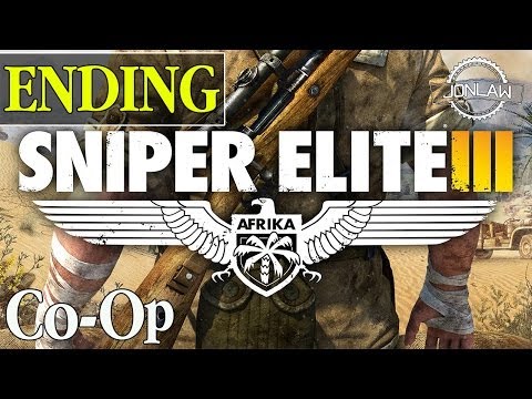 Sniper Elite 3 Walkthrough - ENDING - Co-Op 1080p Gameplay