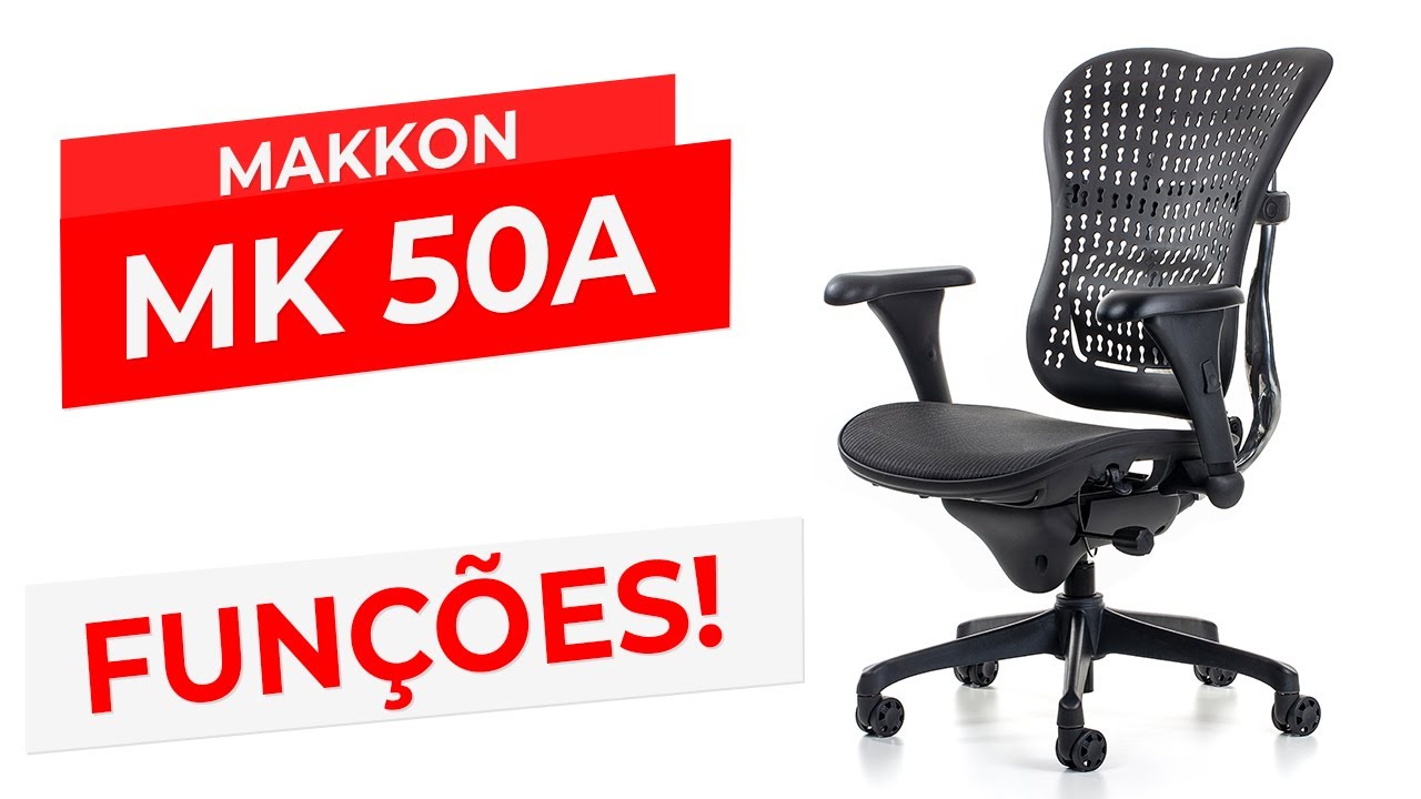 Cadeira Diretor MK-50A -  Linha Exclusive - Funcionalidades - Makkon