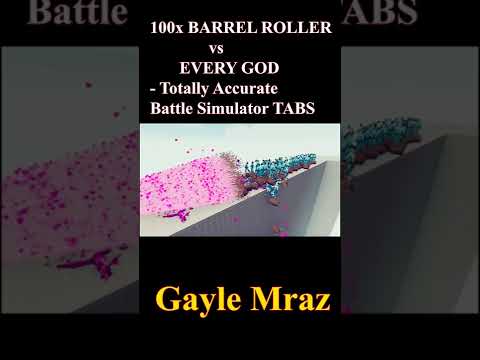 100x ROMAN TESTUDO vs 2x EVERY GOD   Totally Accurate Battle Simulator TABS #shorts 10