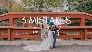 3 Mistakes To Avoid As A Wedding Photographer | 12 Days of Christmas: Wedding Photography Edition