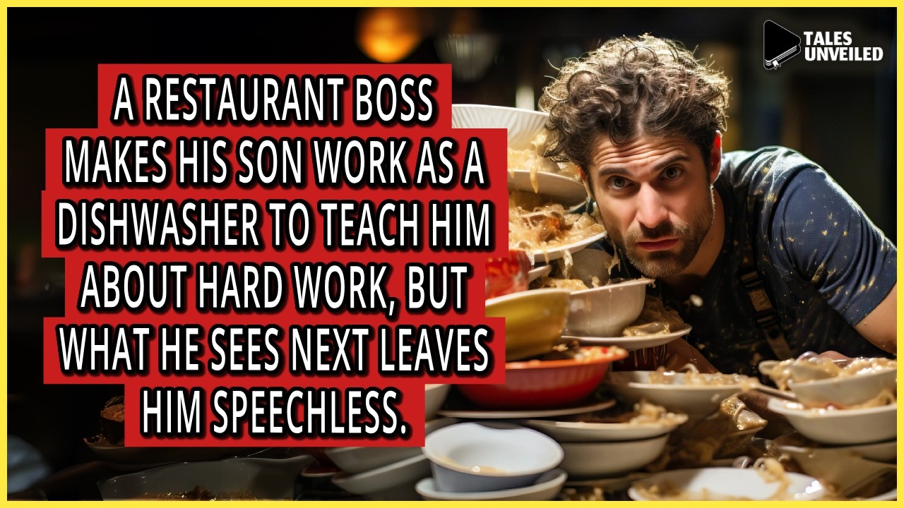 Restaurant Owner's Son Works as a Dishwasher to Learn Hard Work But What Happens Next Stuns Everyone