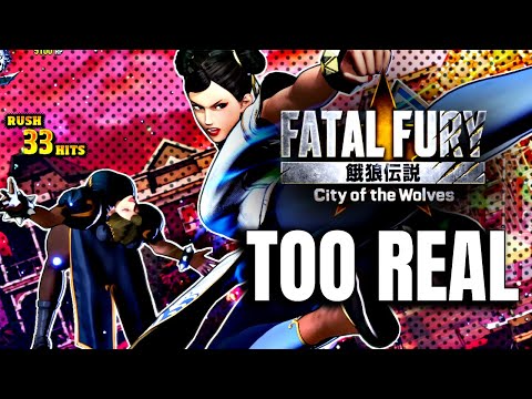 Chun-Li Mirror Match Gets TOO Real in Fatal Fury: City of the Wolves 💥