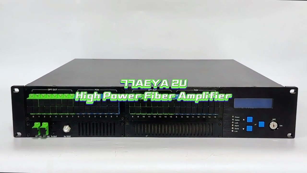 NEW - 23dBm x 32 Port EYDFA With WDM for 1000+ Customers Completely Fiber to the Home (FTTH)