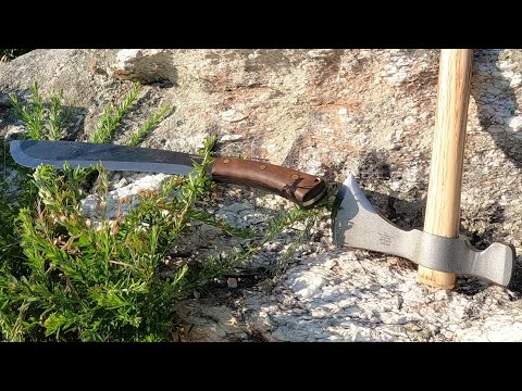 CRKT Tomahawk and Condor knife and tool Jungolos machete first thoughts#southernguns #gearreview
