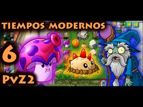 Plantas vs. Zombies 2 - Tiempos Modernos - Día 6