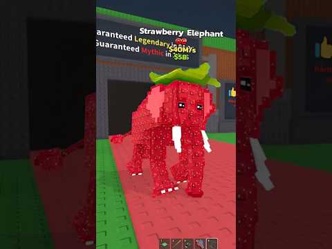 New Secret Strawberry Elephant In Steal A Brainrot 💀🔥 #stealabrainrot #roblox #shorts