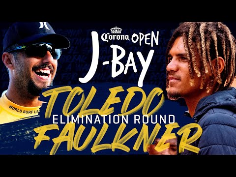 Filipe Toledo vs Joshe Faulkner | Corona Open J-Bay - Elimination Round Heat Repla