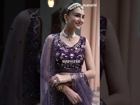 Zaveri Olivia Georgette Wholesale Readymade Lehenga Catalog – product video thumbnail