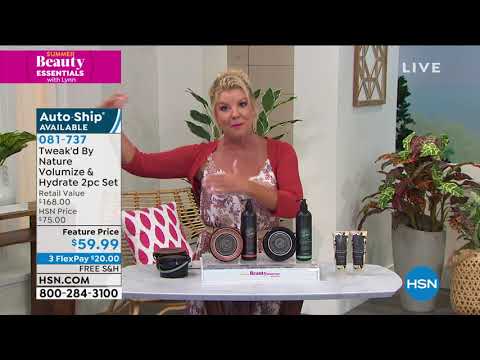 Tweak'd By Nature Volumize   Hydrate Bamboo Green Tea 2p...