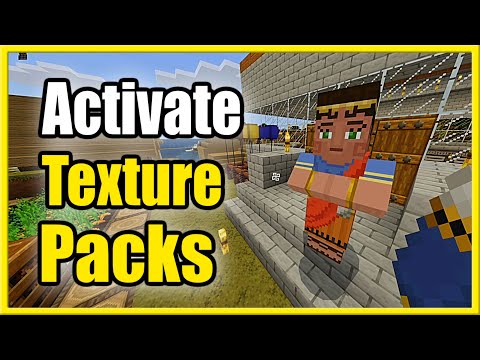 How to Activate Resource Packs in Minecraft & Install Texture Packs (Add on Tutorial)