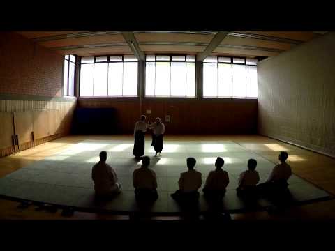 AIKIDO 2016 Ukemi soft fall Shiho Nage