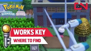 Works Key Location to Valley Windworks | Pokemon Brilliant Diamond & Shining Pearl