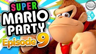 Super Mario Party Gameplay Walkthrough - Episode 9 - Partner Party! Donkey Kong and Bowser! (Switch)