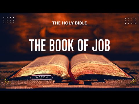 The Holy Bible - Job 1-42 | KJV | #audiobible #gospel #scripture #video #god #bible #bibleverse