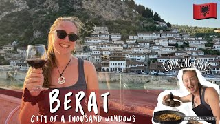 Cooking Inside a Castle?! Exploring Magical Berat, Albania 🇦🇱