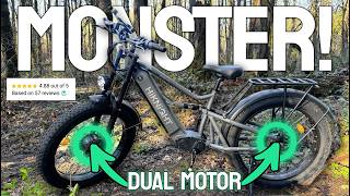 The STRONGEST "Dual Motor" Ebike I have ever tried! - HiKnight H6 Pro.
