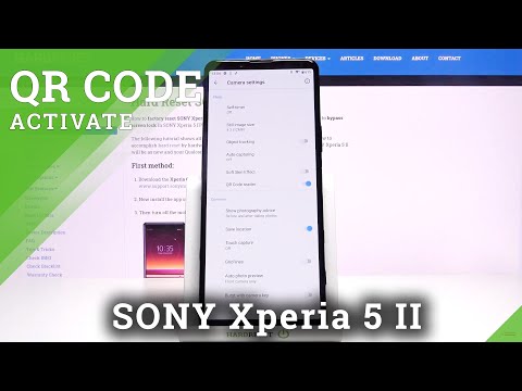 How to Scan QR Codes in SONY Xperia 5 II – Find QR Codes Scanner