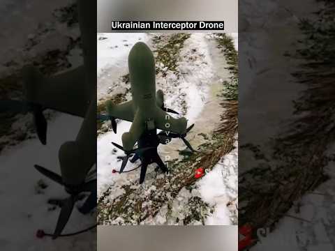 Drone vs Drone: Ukrainian Interceptor Drone in Action!
