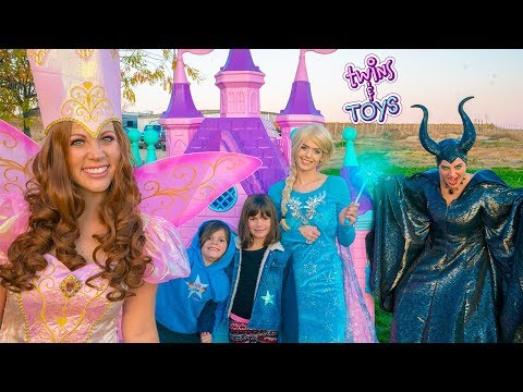 Fairy Godmother SAVES Elsa, Kate & Lilly from JAIL!!