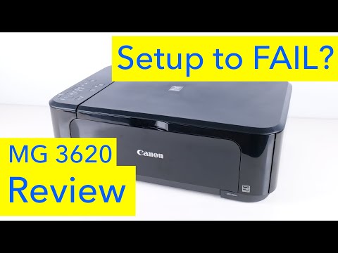 Canon Pixma MG3620 Review and Print Quality Test - Wireless All in one photo printer