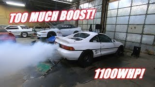 The Mr2 Blew Up at 1100Hp!