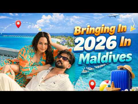 Bringing in 2026 in the Maldives! #travelvlog