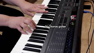 Video thumbnail for KORG MEX-8000 bank A - a few demos by SynthMania