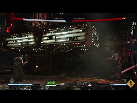 Injustice 2 Demon Bane VS Demon Batman Single Fight