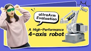ultraArm P340 | Evaluation: This 4-Axis Robotic Arm Engraves, Draws and Grabs with AI
