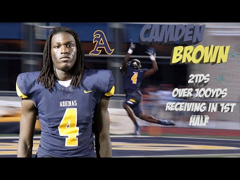 ????????????Don't Sleep On Me Player Of The Game Spotlight Camden Brown St. Thomas Aquinas Vs Pace ????????