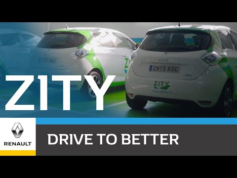 ZITY: A large electric car sharing platform in Spain! | Renault
