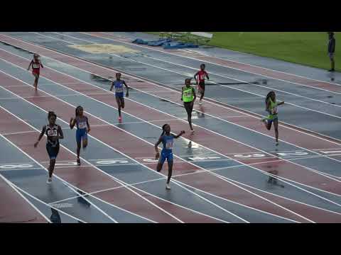 Girls 200m Dash 11-12 Year Old Heat 3 - 44th Annual Northwest Track and Field Classic 2019
