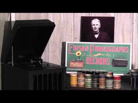 Edison blue amberol cylinder 3726 - How Ya Gonna Keep Em Down On The Farm by Byron Harlan