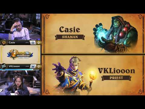 Hearthstone Global Finals - Semifinal 1 - VKLiooon vs Casie