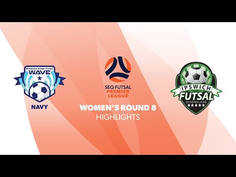 SEQ FPL Women's R8 - Sunshine Coast Wave Navy vs. Ipswich Futsal Highlights