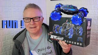 Crazy Fun Gesture RC Car 4WD Stunt Car REVIEW