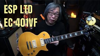 Video thumbnail for ESP LTD EC 401VF by Jon is just TOO LouD!!