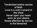 Carcass - 316L Grade Surgical Steel Lyrics