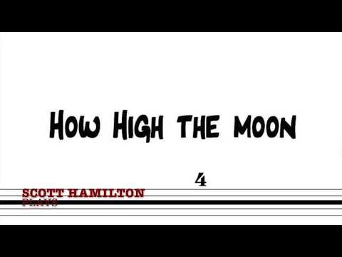 Scott Plays : How High The Moon (solo transcription)