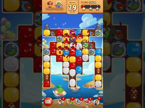 Angry Birds: Blast Level 74