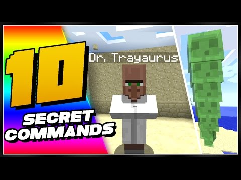 10 Secret Minecraft Commands You Didn't Know Existed