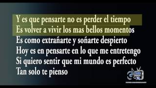 Noel Torres "Pensarte" (Letra)