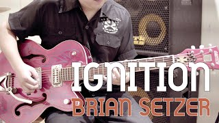 [LIVE] Brian Setzer - Ignition - Guitar cover by Kyukyu (Streetguns)