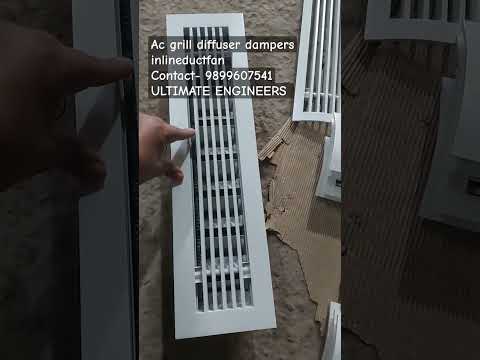 AC GRILL DIFFUSER DAMPERS